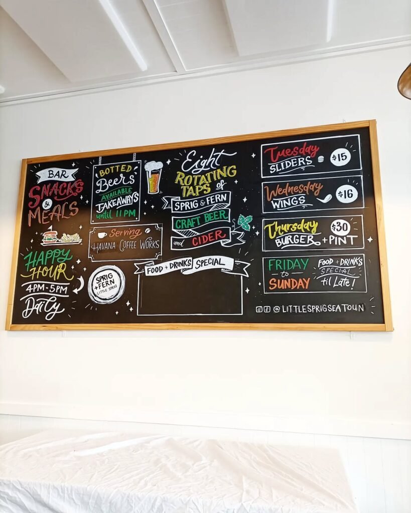 Chalkboard art littlesprigseatoun6
