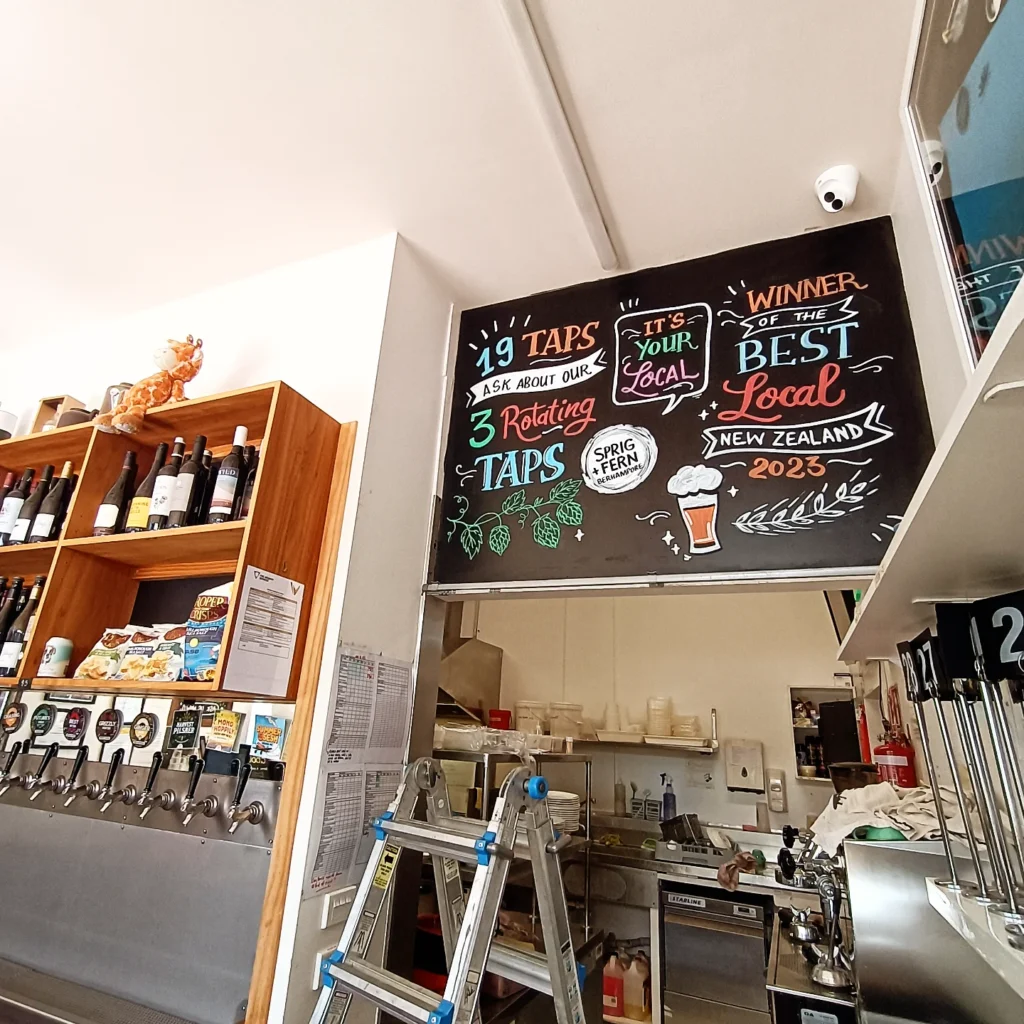 Chalkboard art sprigberhampore1